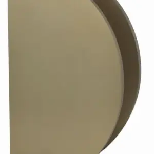 Superior Brass Entry Handle 12 Moon Double Satin Brass 300mm SUP93993