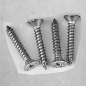 Superior Brass SSteel Hinges Wood Screws Phillips Head per 8 SUP9894